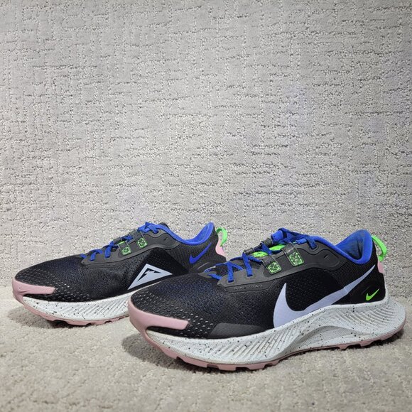 Nike Pegasus Trail 3 Womens Size US 11 Black DA8698-002 Running Sneaker Shoes - Picture 1 of 8
